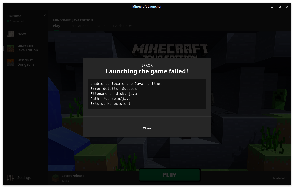 Minecraft Will No Longer Launch Solus Forum